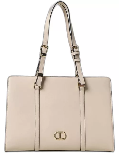 Tote Bags TWINSET Woman color Milk