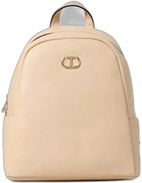 Backpack TWINSET Woman color Brown