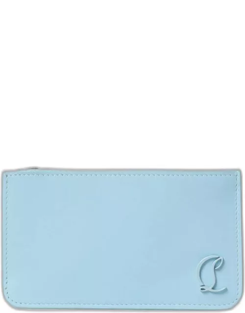 Wallet CHRISTIAN LOUBOUTIN Woman colour Sky Blue