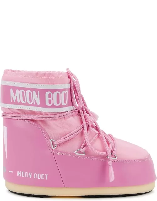 Moon Boot Icon Padded Nylon Snow Boots - Pink - 3638