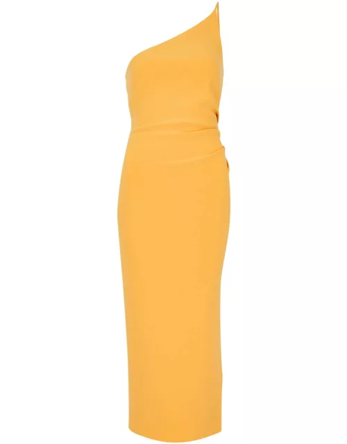 Bec & Bridge Nala One-shoulder Midi Dress - Yellow - 10 (UK10 / S)
