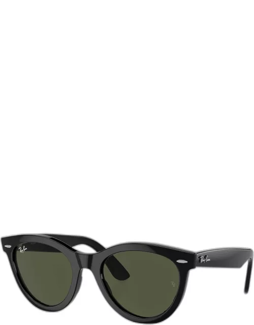Wayfarer Way Propionate Sunglasses, 54m