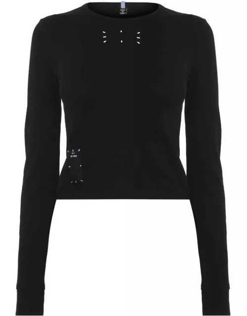MCQ Jack Long Sleeve T Shirt - Black