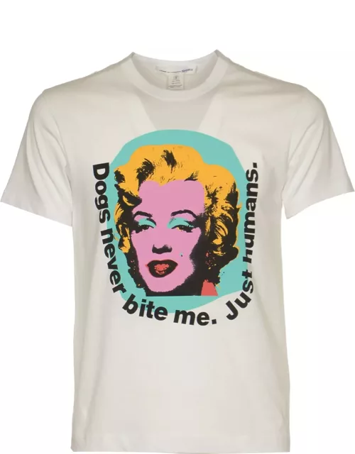 Comme des Garçons Madonna Print T-shirt