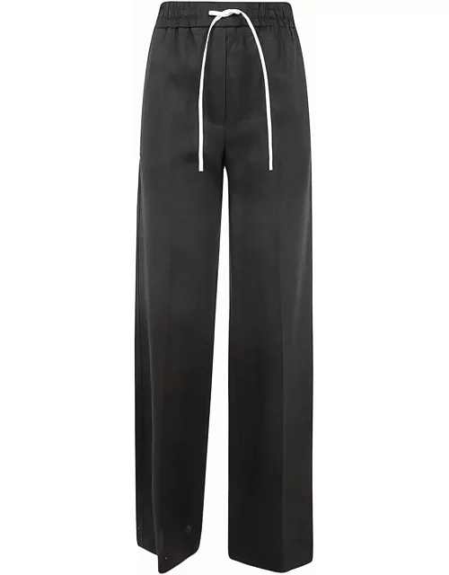 Paul Smith Wide Leg Pants With Coulisse