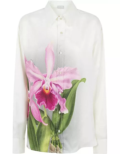 Pierre-Louis Mascia Printed Silk Twill Shirt