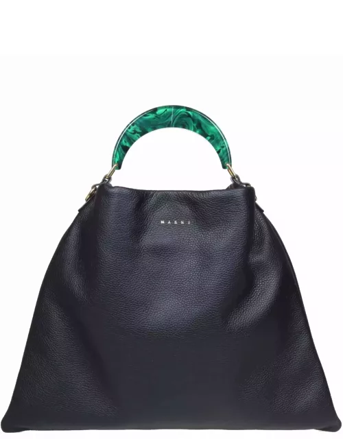 Marni Small venice Black Leather Bag