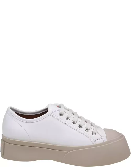 Marni Pablo Sneakers In White Nappa