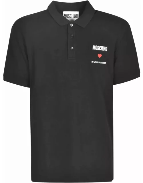 Moschino In Love We Trust Polo Shirt