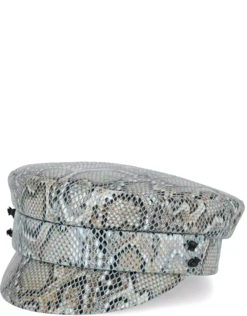 Ruslan Baginskiy Hat With Animalier Pattern
