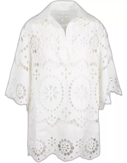 Zimmermann Lexi Embroidered Tunic