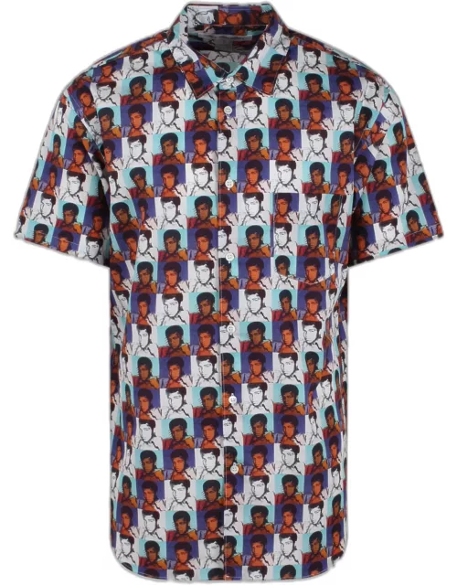 Comme des Garçons Shirt Muhammad Ali Printed Shirt