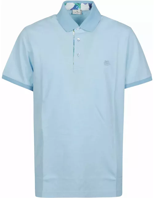 Etro Roma Short Sleeve Polo Shirt