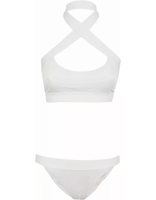 Off-White Logoband Cross Bikini