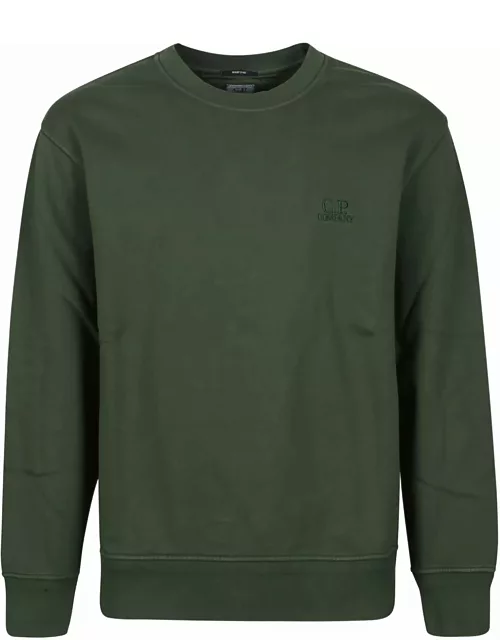 C.P. Company Diagonal Fleece Logo Sweatshirt