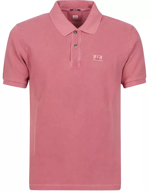 C.P. Company 24/1 Piquet Resist Dyed Short Sleeve Polo Shirt