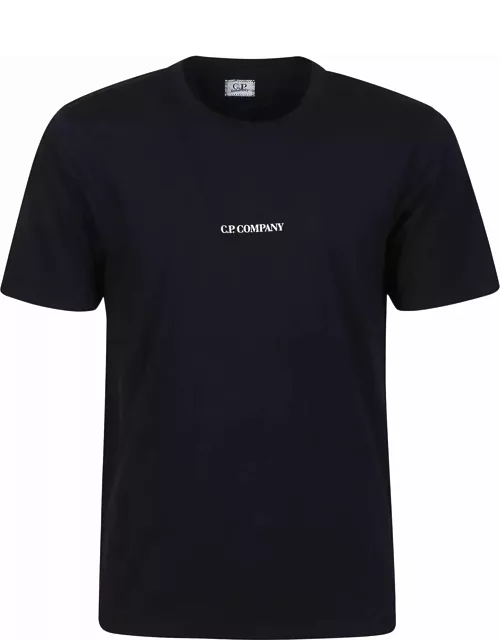 C.P. Company 24/1 Jersey Garment Dyed Logo T-shirt