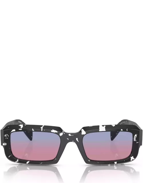 Prada Eyewear Pr 27zs Black Crystal Tortoise Sunglasse