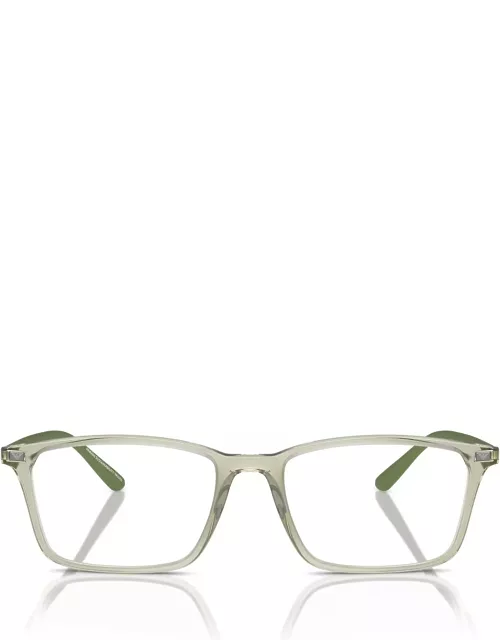 Emporio Armani Ea3237 Shiny Transparent Green Glasse