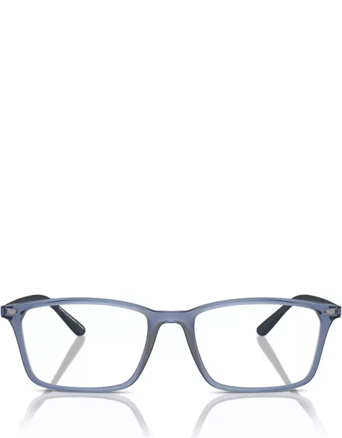 Emporio Armani Ea3237 Shiny Transparent Blue Glasse