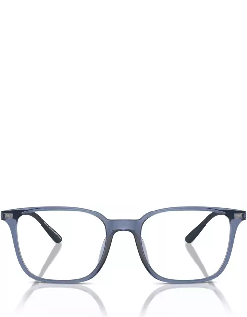 Emporio Armani Ea3242u Shiny Transparent Blue Glasse