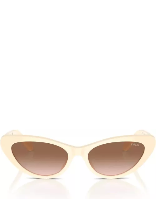 Polo Ralph Lauren Ph4199u Shiny Cream Sunglasse