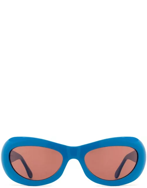 Marni Eyewear Field Of Rushes Blue Sunglasse