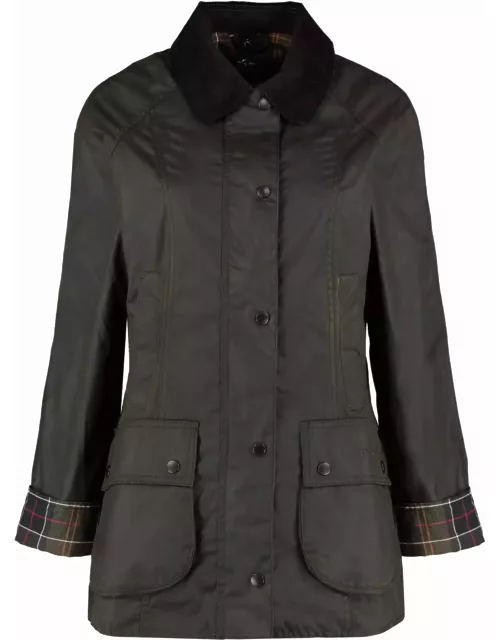 Barbour Beadnell Coated Cotton Jacket