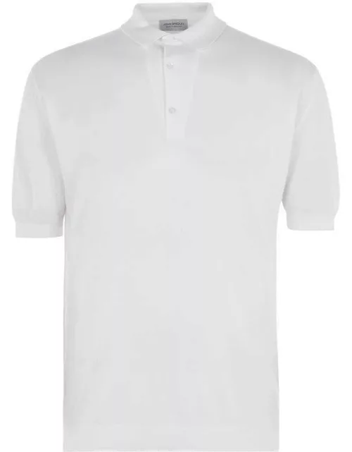 John Smedley Roth Polo Shirt - White