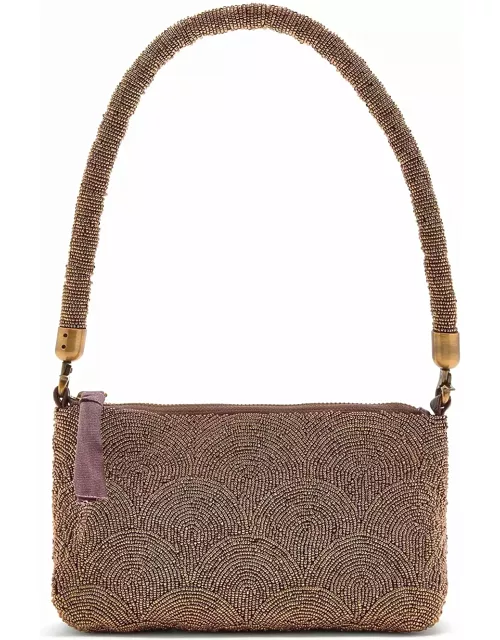 Malìparmi Shoulder Bag With Hand-embroidered Bead