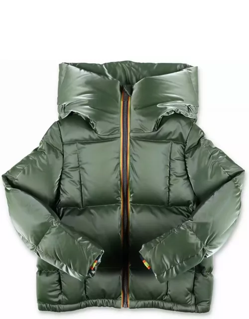 K-Way Esonne Heavy Brick-line Quilted Jacket