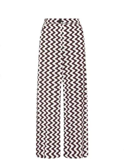 Marella High-waisted Future Print Trouser