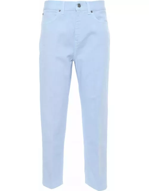 Dondup High-waisted Light Blue Jean