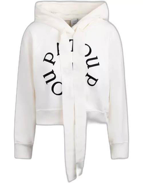 Patou Logo-embroidered Cotton Hoodie