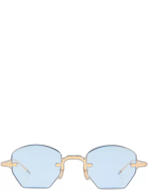 Men's Oatman Titanium Aviator Sunglasse