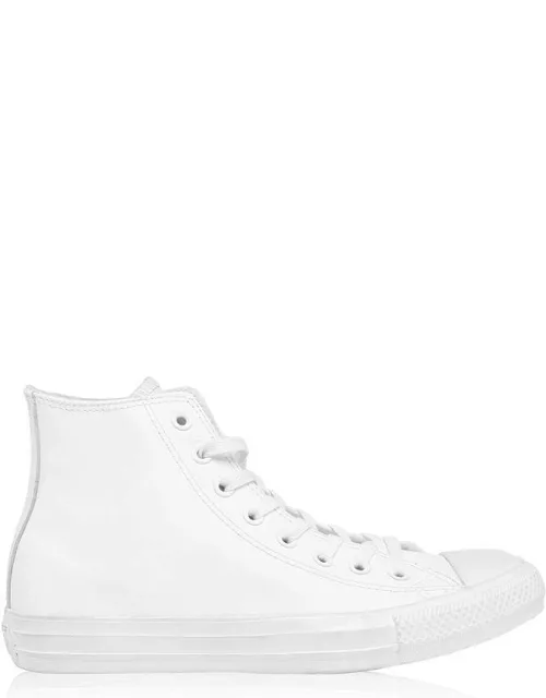 Converse Star Mono Leather Trainers - White