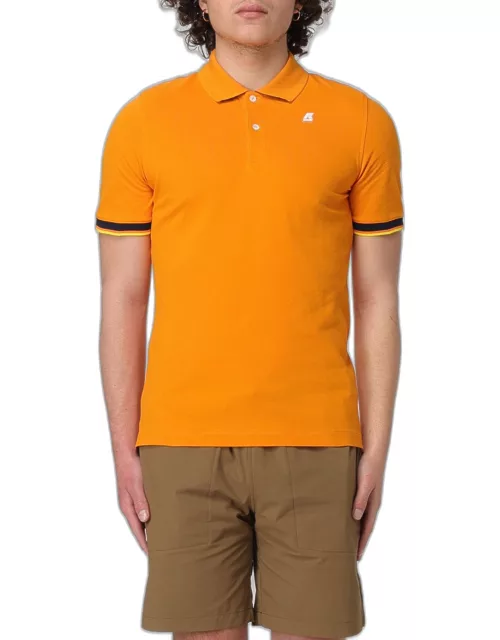 Polo Shirt K-WAY Men colour Orange