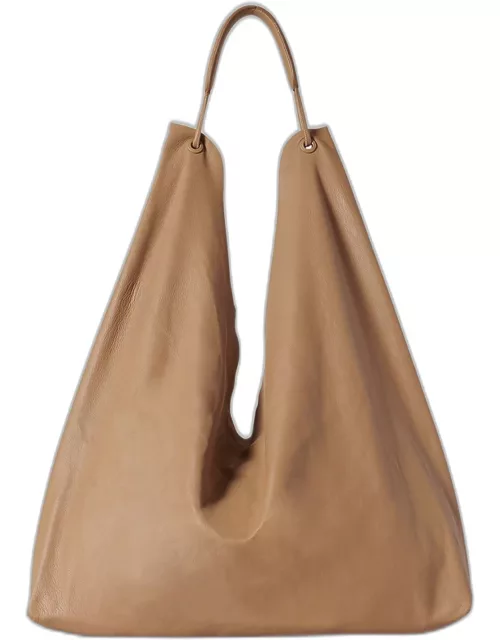 Bindle Calfskin Slouchy Shoulder Bag