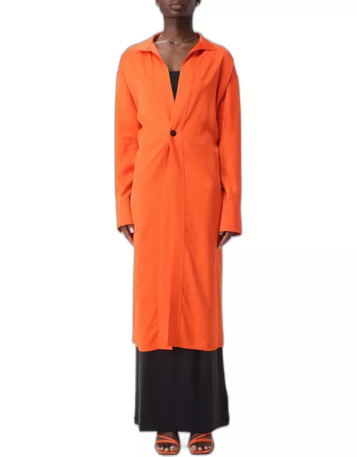 Coat FERRAGAMO Woman color Orange