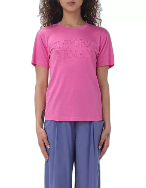 T-Shirt EMPORIO ARMANI Woman colour Fuchsia