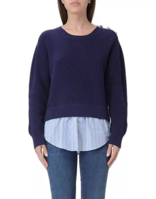 Sweater LIU JO Woman color Gnawed Blue