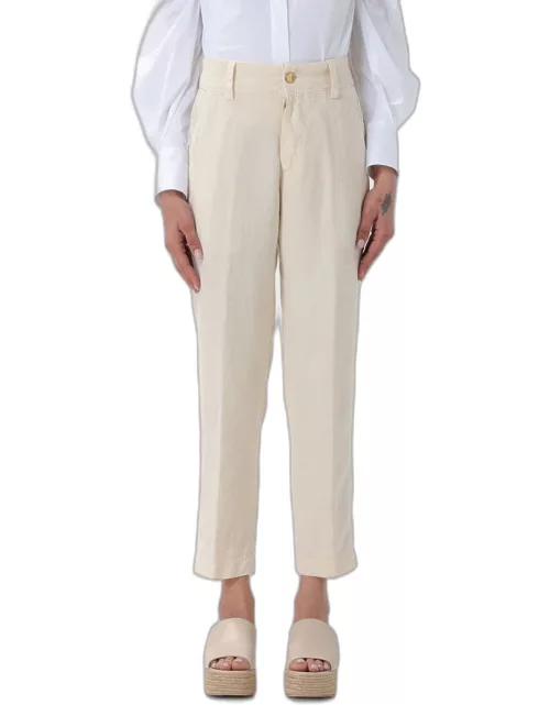 Pants PT01 Woman color Ivory