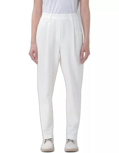 Trousers BRUNELLO CUCINELLI Woman colour White
