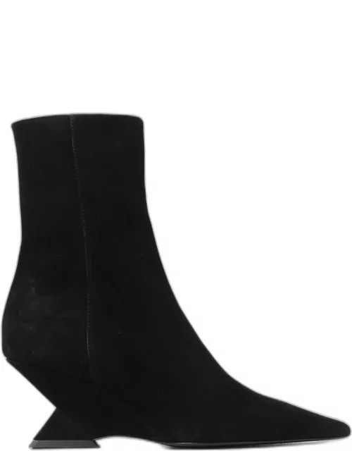 Flat Ankle Boots THE ATTICO Woman colour Black
