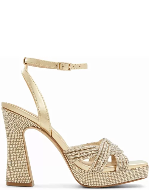 ALDO Glimma - Women's Platform Sandal Sandals - Gold