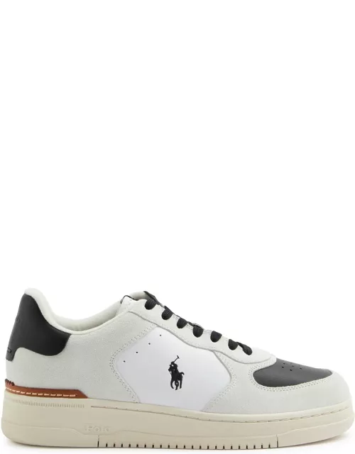 Polo Ralph Lauren Masters Panelled Leather Sneakers - White - 45 (IT45 / UK11)