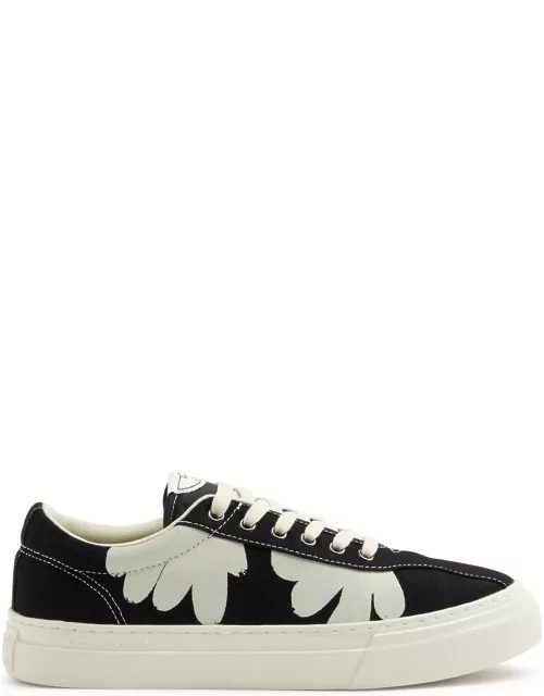 Stepney Workers Club Dellow Printed Canvas Sneakers - Black - 44 (IT44 / UK10)