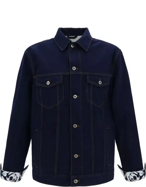 Burberry Indigo Blue Cotton Jacket