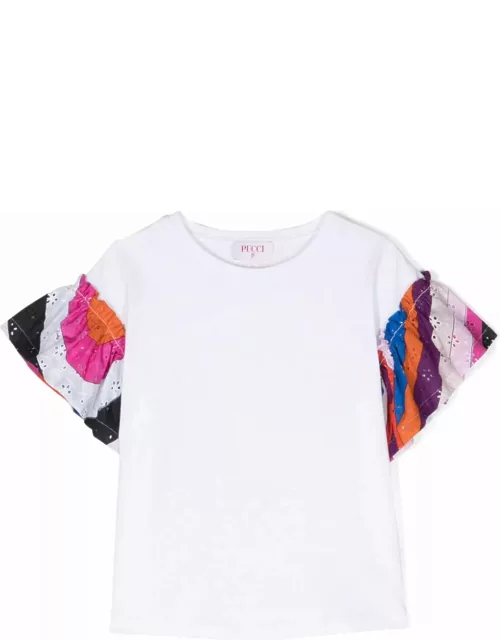 Emilio Pucci T-shirts And Polos White