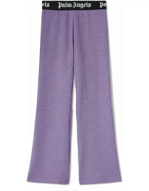 Palm Angels Trousers Lilac